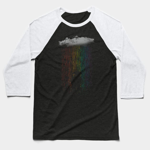 Rainbow walk Baseball T-Shirt by Piercek25